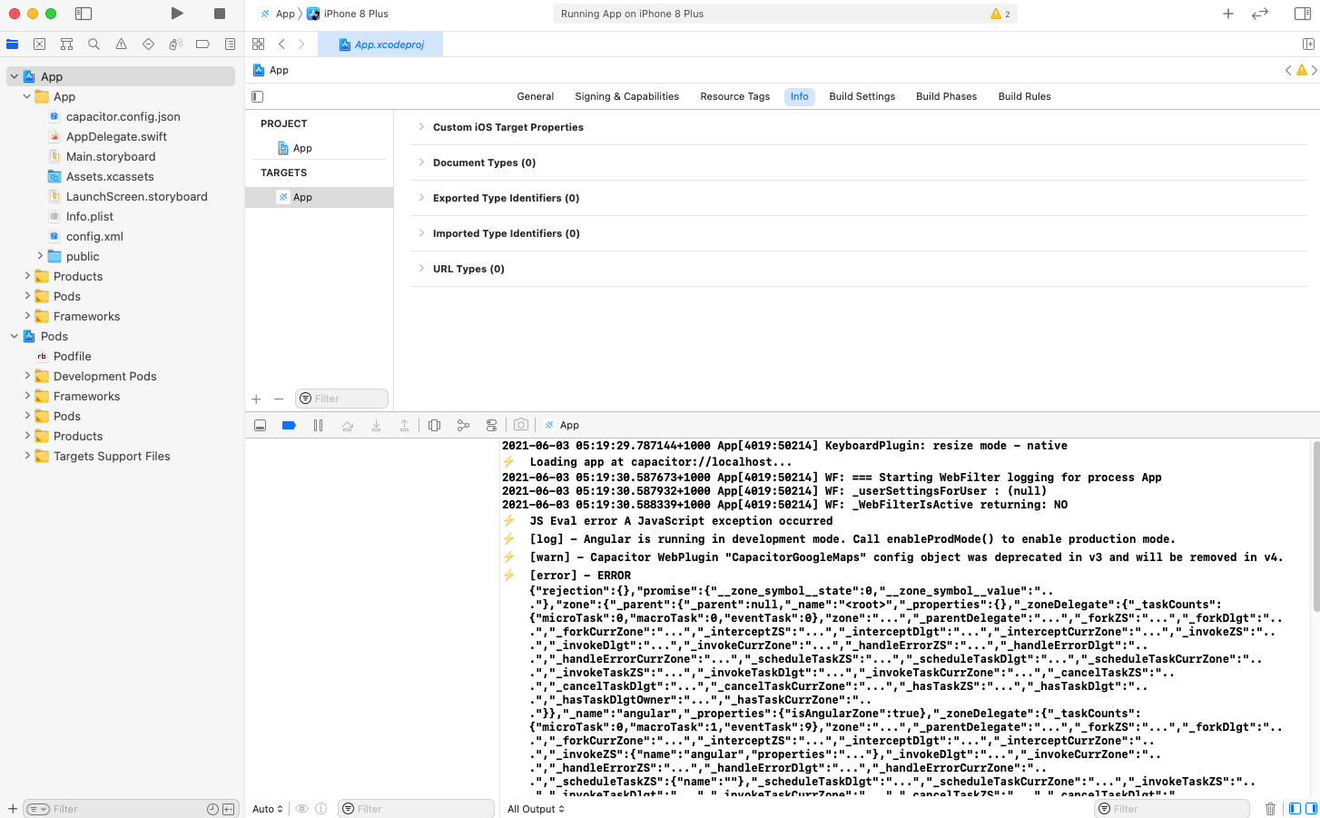 It doesn't show anything in iOS simulator and real device. · Issue #57 ...