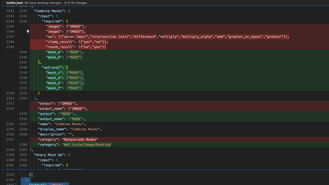 conflict/bug?: object_info only contains one "Mask Combine" when both ...