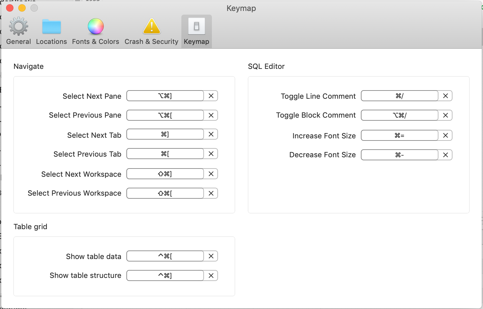 Feature Request: More custom keymap options · Issue #1858 · TablePlus ...