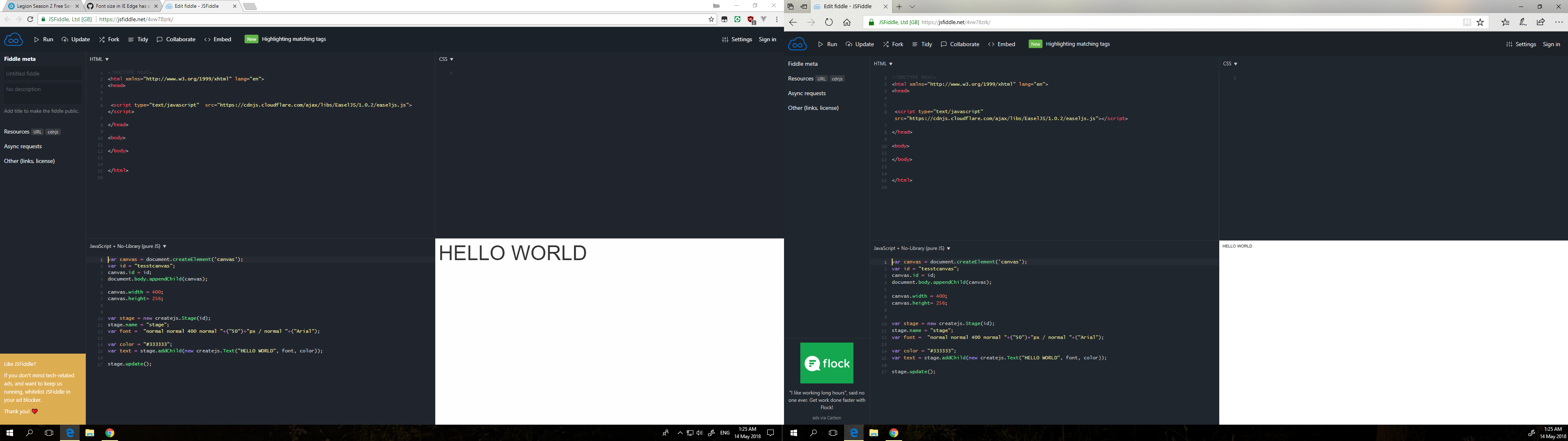 Font size in IE Edge has a bug · Issue 951 · CreateJS/EaselJS · GitHub