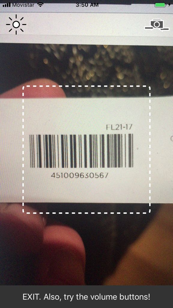 Barcode scanner doesn't work · Issue 120 · EddyVerbruggen/nativescript