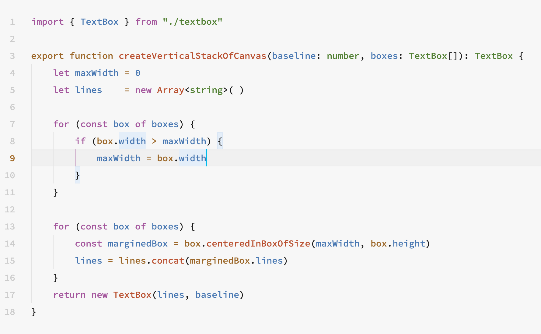 Pro Colors on TypeScript