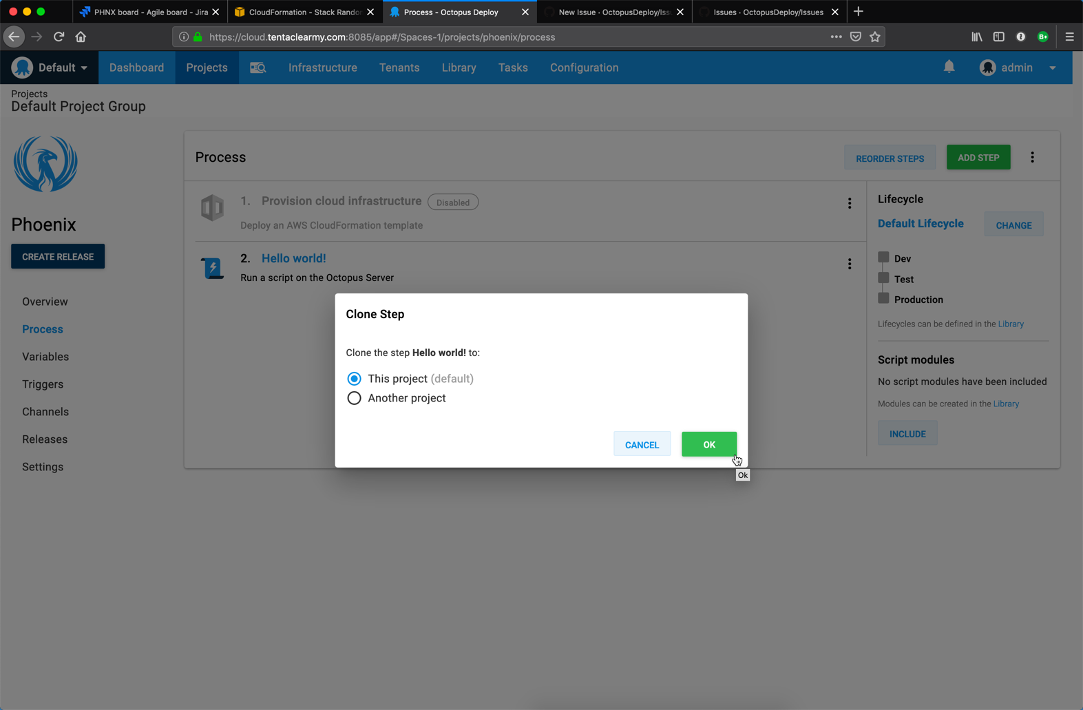 Clone project step fails with an error · Issue #5501 · OctopusDeploy ...