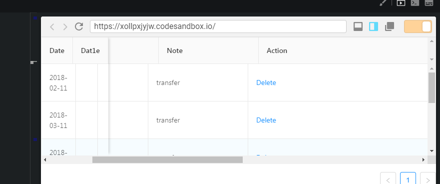 可伸缩列Demo设置scroll，fixed等错乱 · Issue #14505 · ant-design/ant-design · GitHub