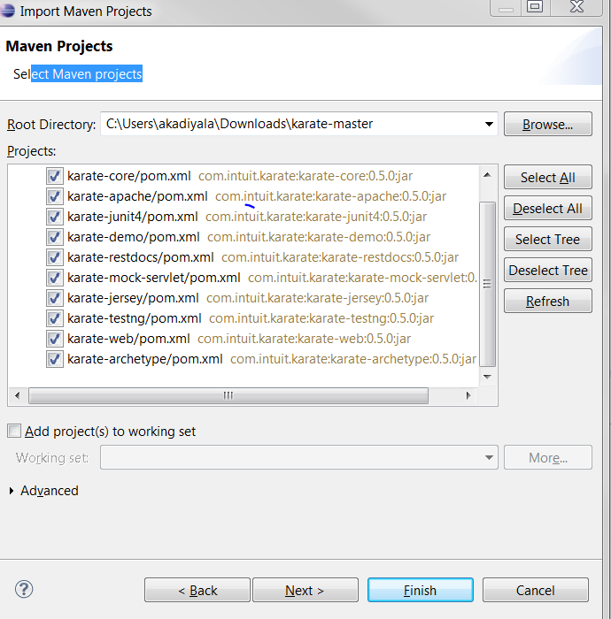 Help On running this framework · Issue 128 · karatelabs/karate · GitHub