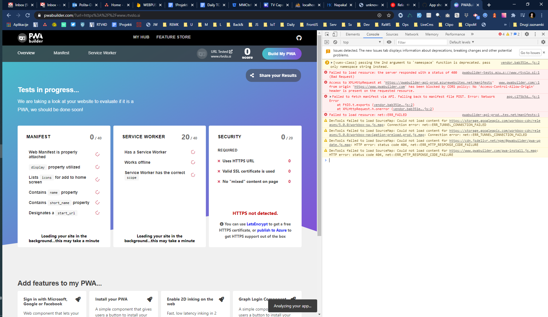 App shortcuts not working - App isnt't installed. · Issue #1126 · pwa ...