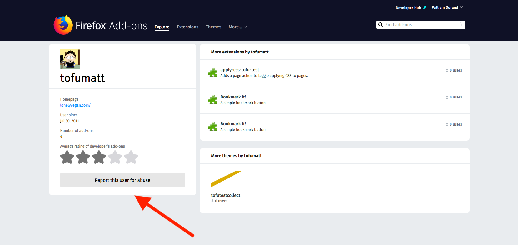 Add a edit link to user profile page when it makes sense · Issue #11759 ...