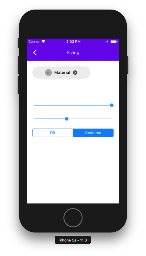 [Chips] Support UIControlContentHorizontalAlignment · Issue 4277 ·