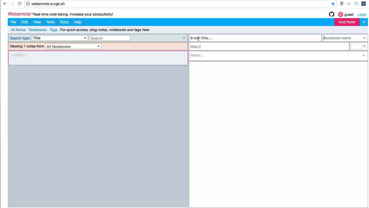 webernote-responsive