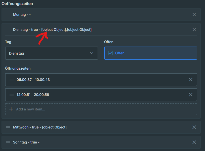 Use rendertemplate in repeater header · Issue 3135 · directus
