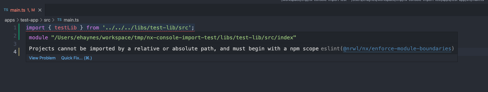 VSCode auto-import doesn't use library importPath · Issue #9465 · nrwl ...