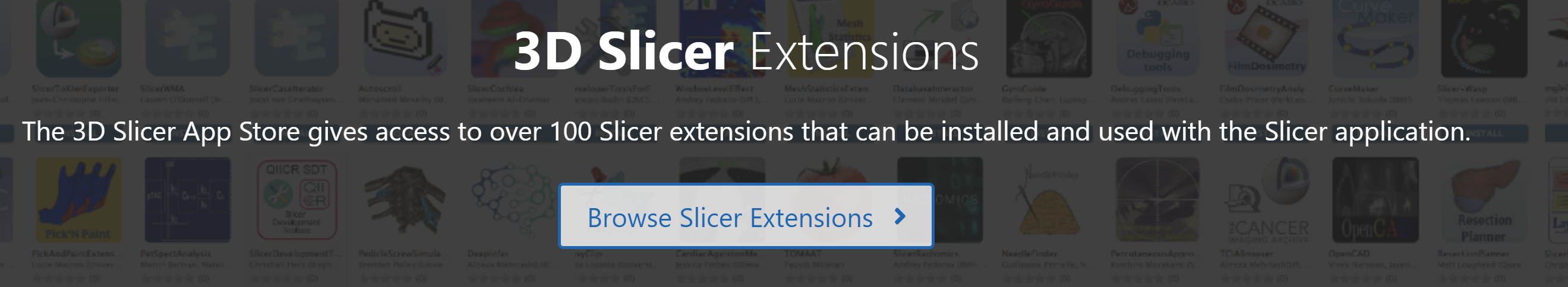 Remove "Browser Extension" button · Issue #46 · Slicer/slicer.org · GitHub