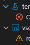 Test doesn't work error shows error color but hover icon · Issue ...