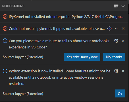 Don't ask for a survey when you're already hammering users with ...