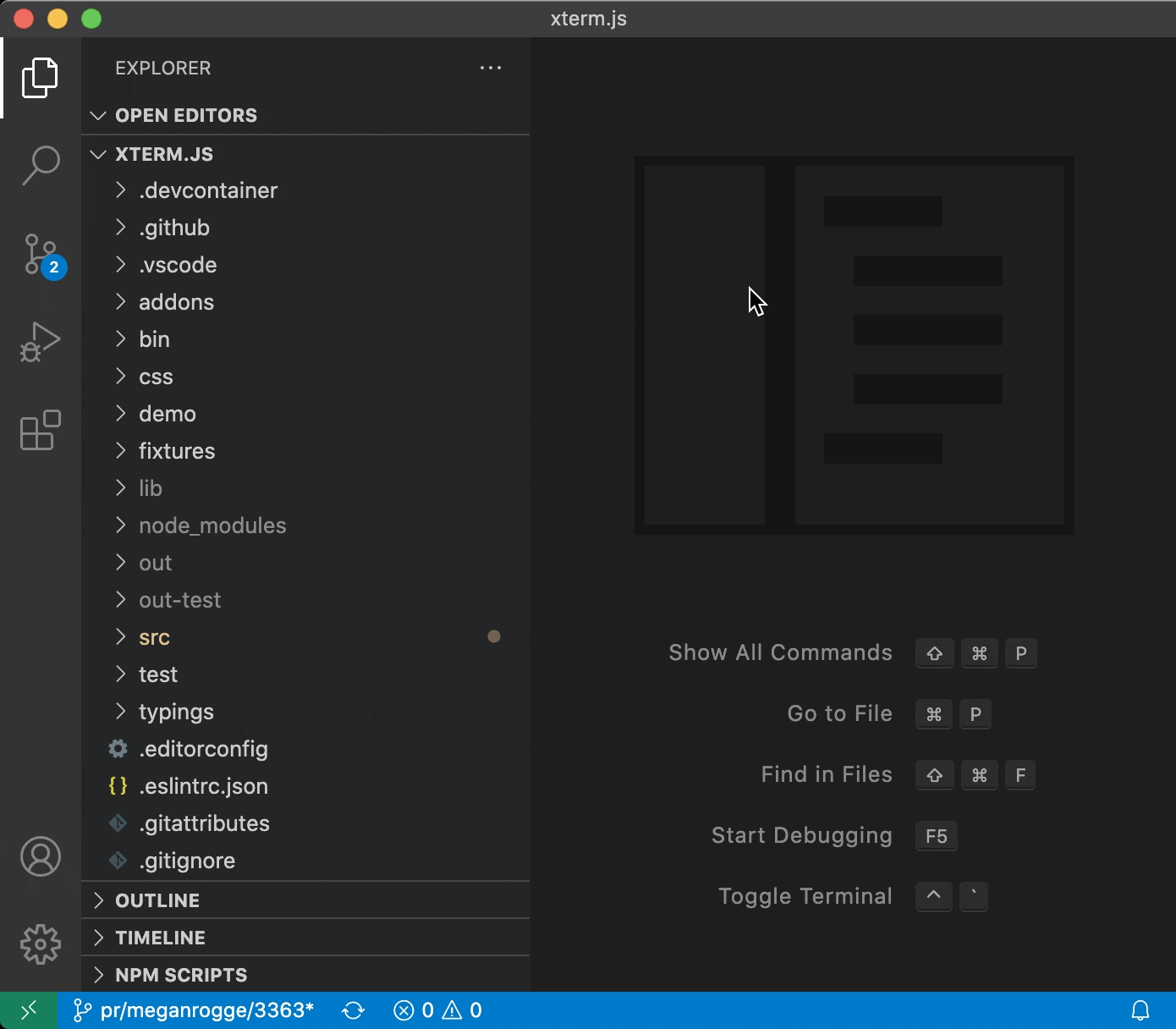 Termial editor tab icon does not render initially · Issue #127109 ...