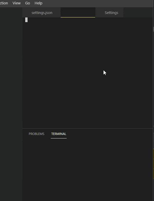 Ctrl+f while terminal editor is focused will open find in the terminal ...