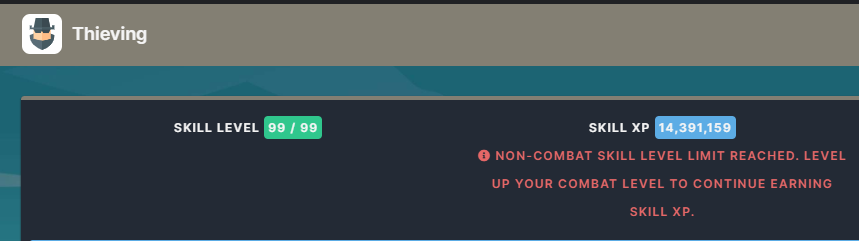 [Bug]: Adventure mode shows skill level limit reached at 99/99 · Issue ...