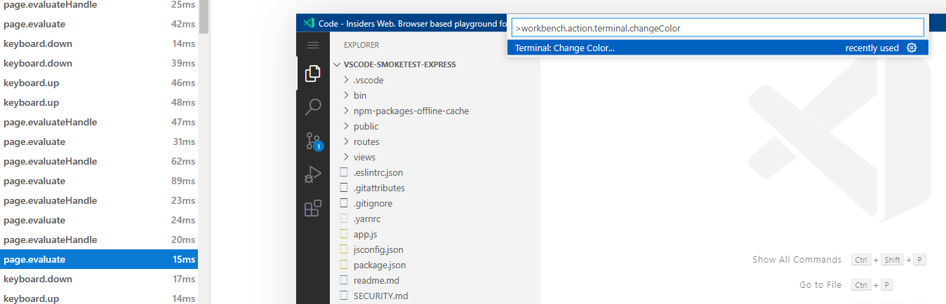 Terminal Tabs: should update color of the tab in the tabs list · Issue ...