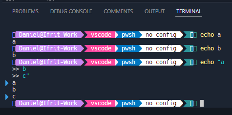 Resizing terminal on Windows breaks command tracking locations · Issue ...