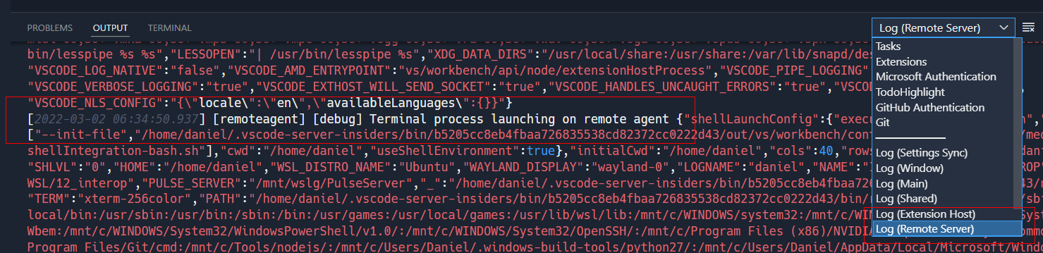 Since yesterday strange behaviour under WLS Unbuntu 20 04 · Issue ...