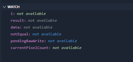 Watch "not available" appears in the color of the last type · Issue ...