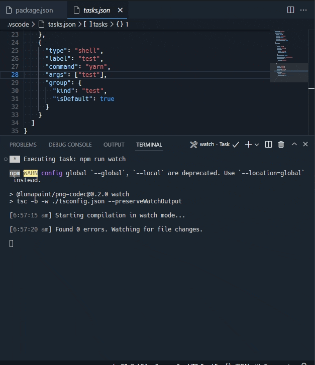 Task command decorations don't work when task echo: false · Issue ...