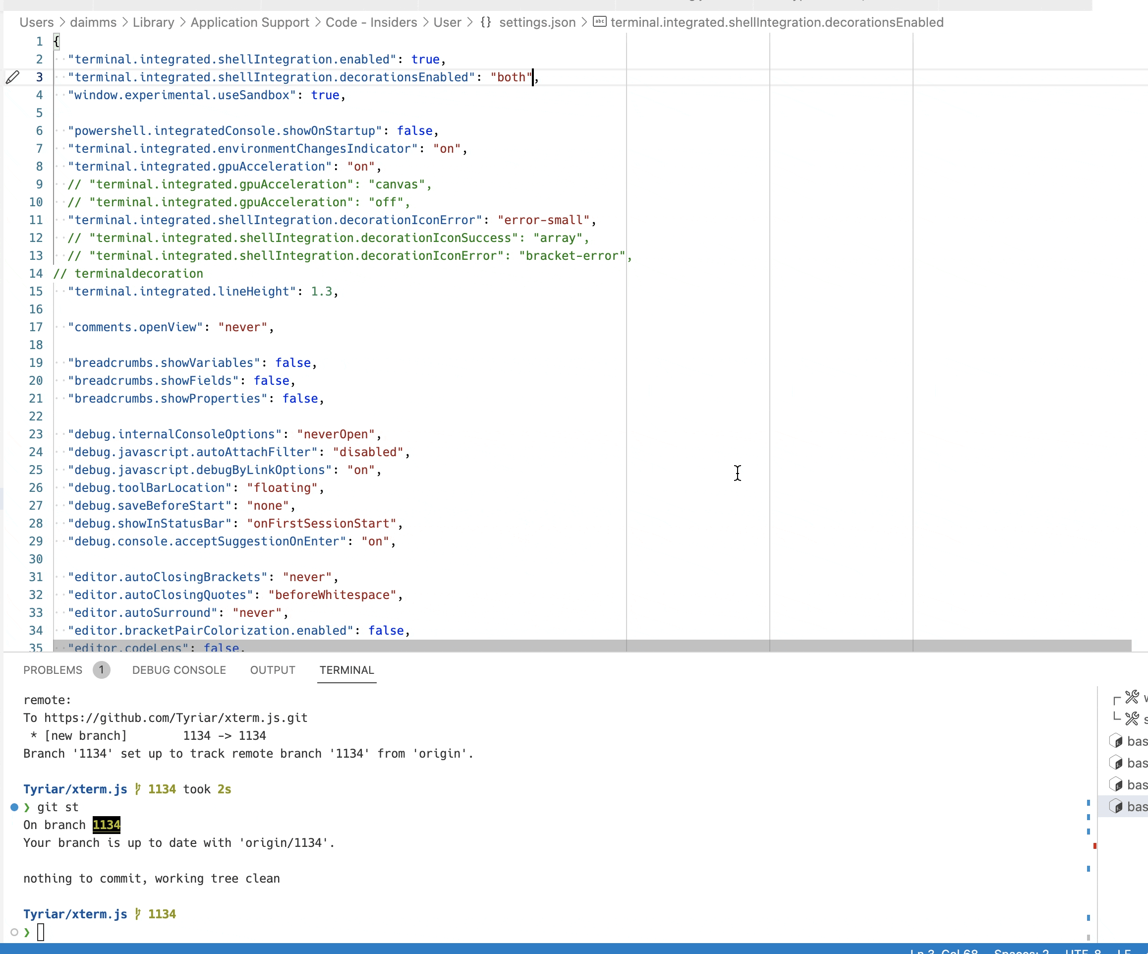 Vscode Ruler Changing decorations to not show in the overview ruler sometimes doesn ...