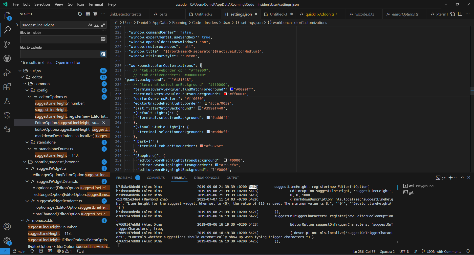 Consider making the new Dark theme's panel color the same as the ...
