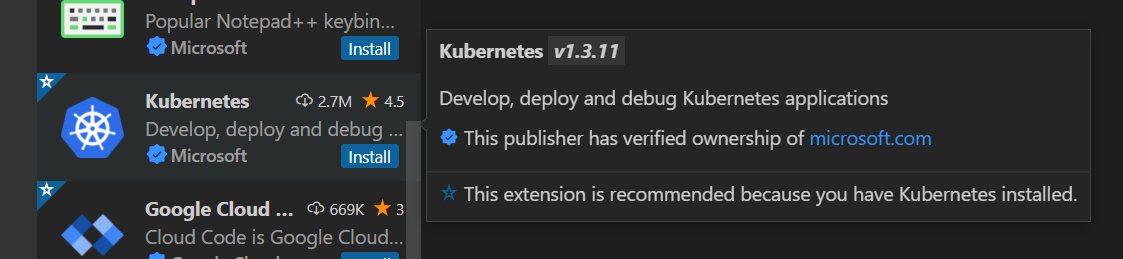 Recommendation source not showing for Notepad++ extension · Issue ...