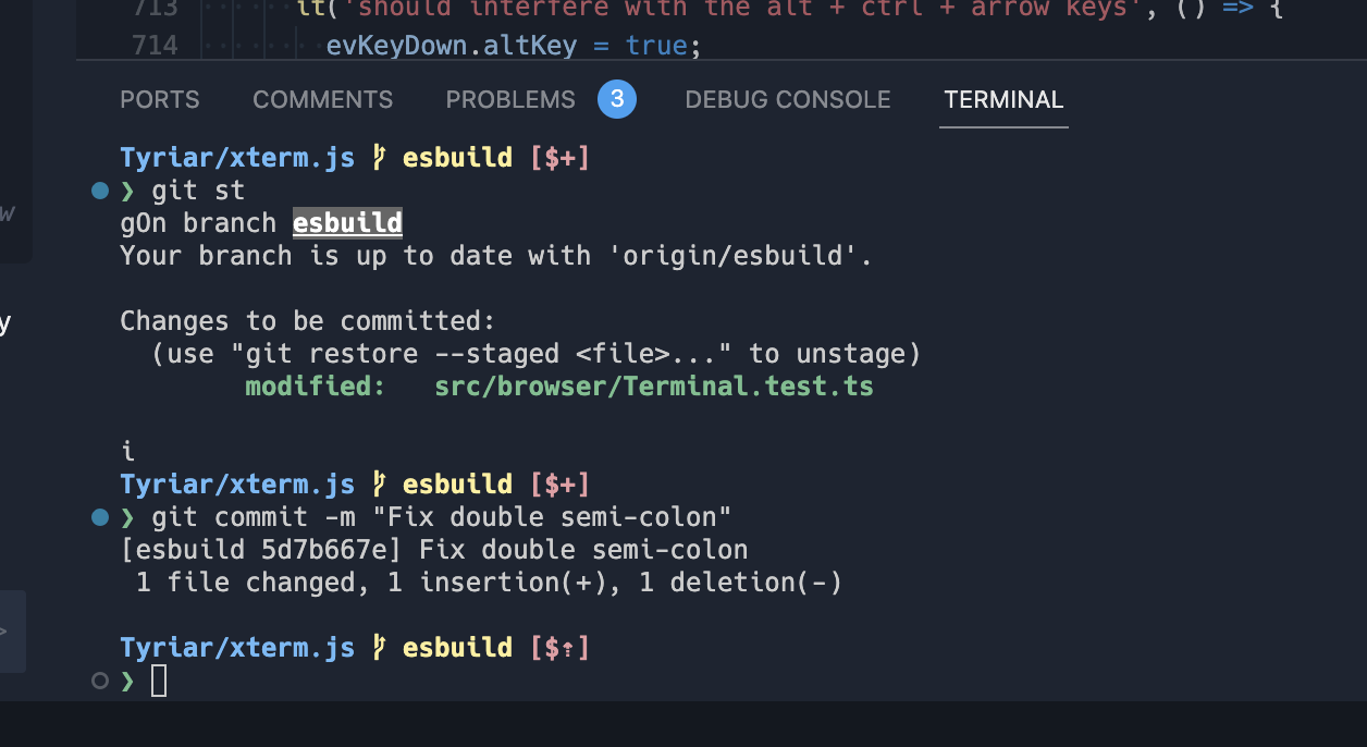 Cursor is not having re-rendered after terminal is focused · Issue ...