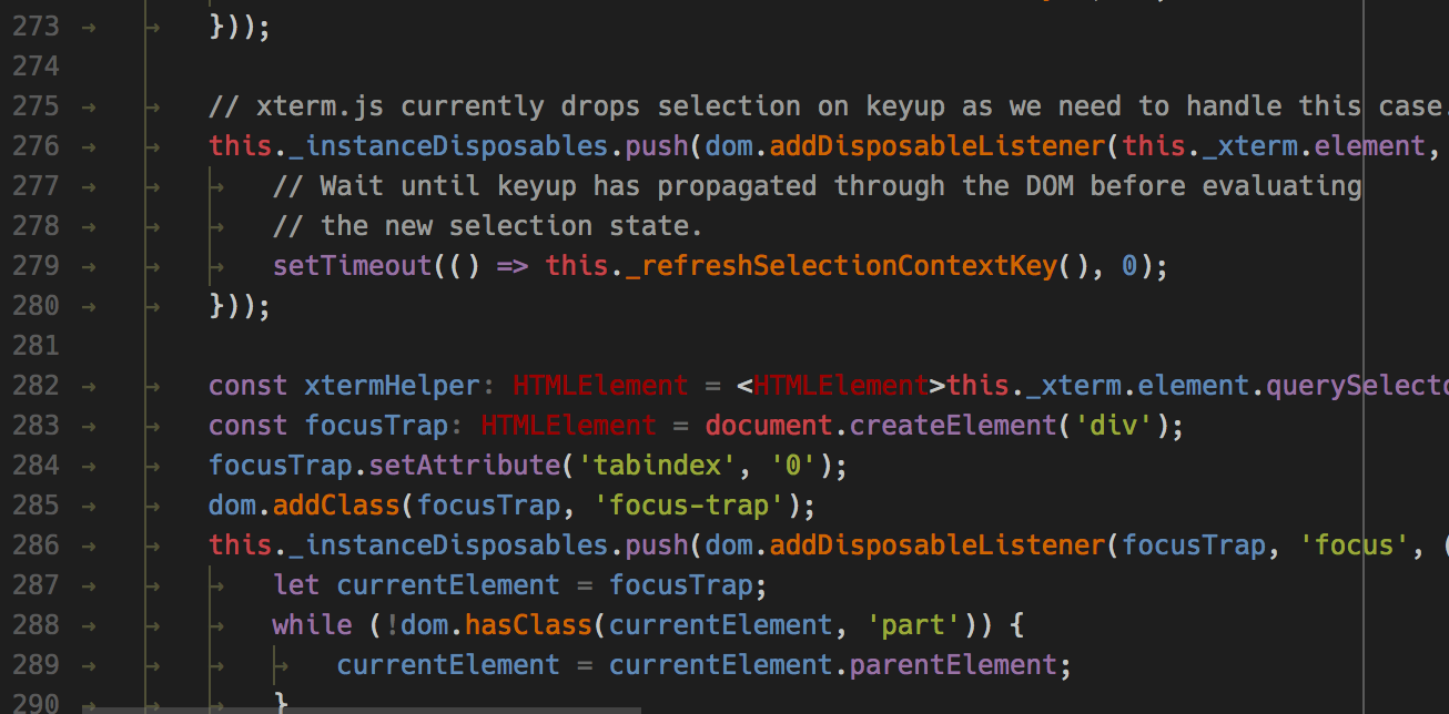Monokai Dimmed syntax highlighting is different - with less ...