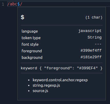 $ is highlighted as a keyword inside regexp · Issue #505 · microsoft ...