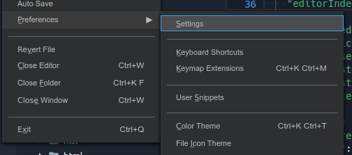 Menu: Sub-menu alignment is off · Issue #53004 · microsoft/vscode · GitHub