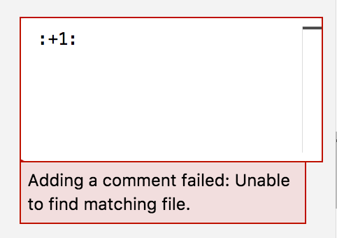 Reply error box should span whole editor (including scrollbar) · Issue ...