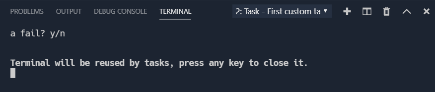 Rerun last task doesn't work for custom execution tasks · Issue #71232 ...