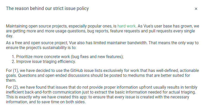 Create an issue report page on the website and automatically close ...