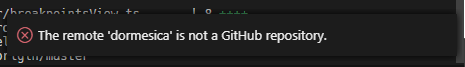 The remote '...' is not a GitHub repository · Issue #1610 · microsoft ...