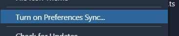 Make turn on sync wording consistent · Issue #95353 · microsoft/vscode ...