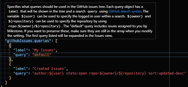 Suggestion: Explain issue query in the query field · Issue #1733 ...