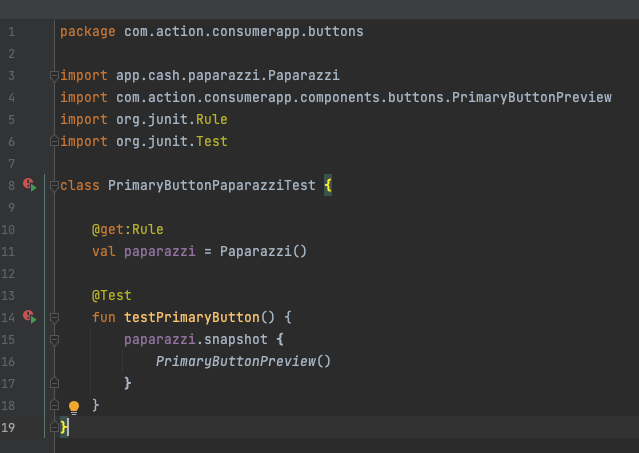 ArrayIndexOutOfBoundsException running Compose snapshot test · Issue ...