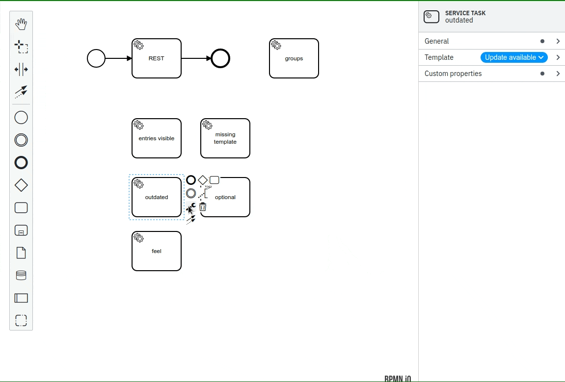 Element Template Replace behavior is broken for versioned templates ...
