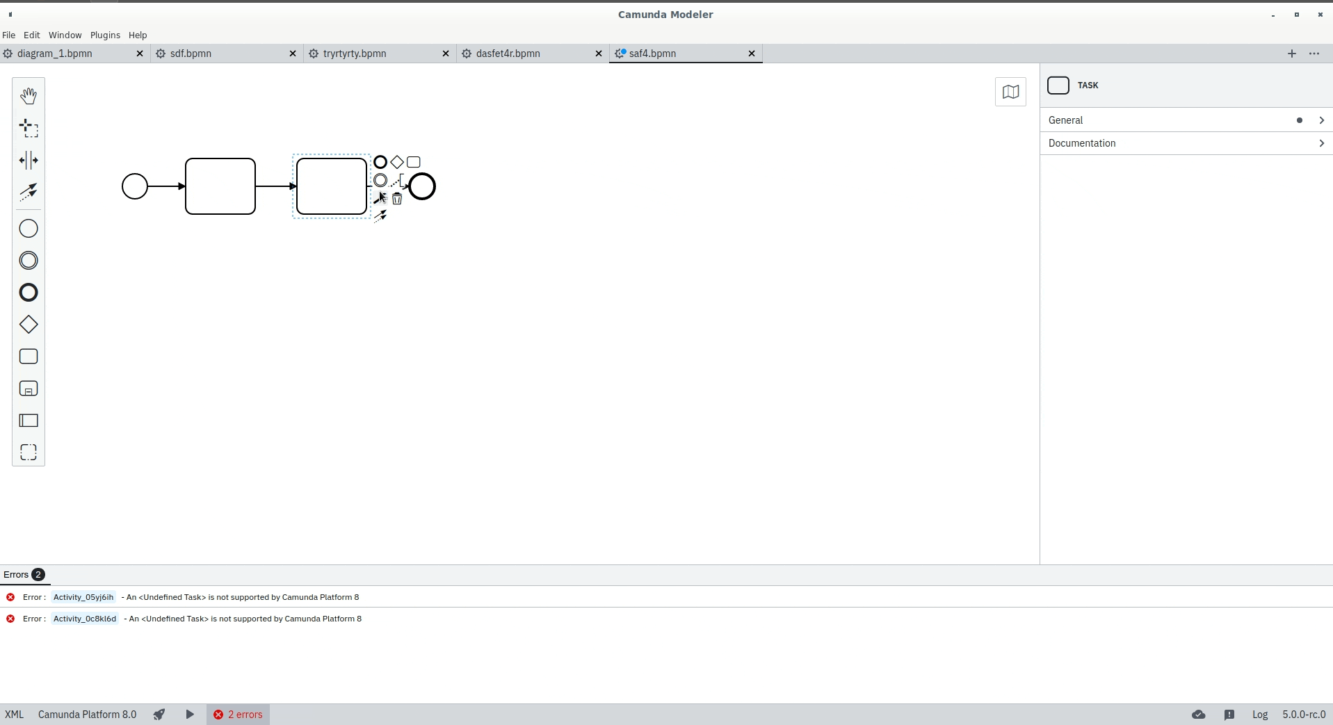 Highlight in XML opage didn't match the text · Issue 2923 · camunda