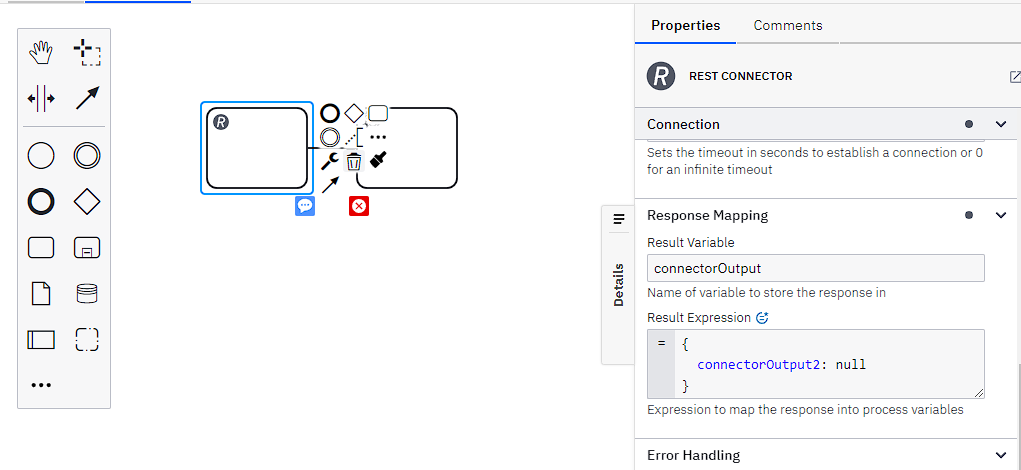 Connector Mappings are not handled correctly by Variable tooling ...