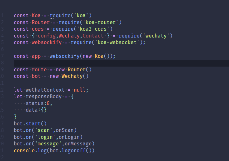 bot.logonoff()报错【static puppet not found for Wechaty】 · Issue #1878 ...
