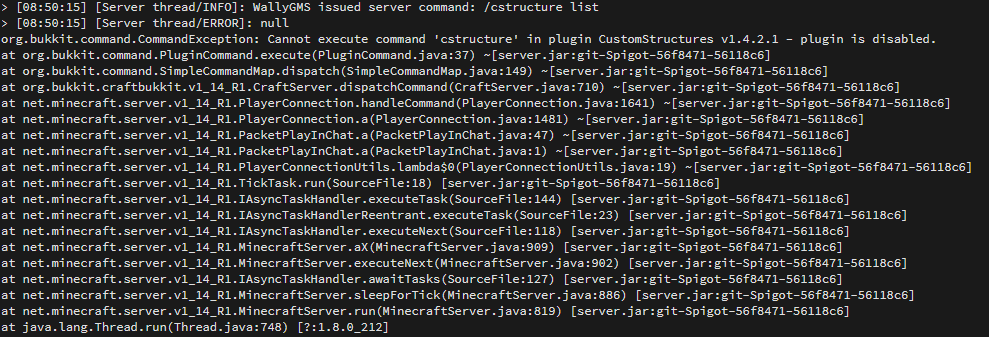Can't get the plugin to work with 1.14.4 · Issue #25 · ryandw11 ...
