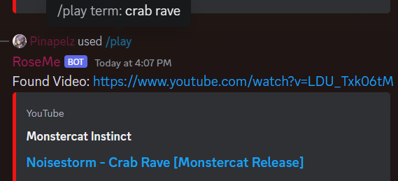 Queue using search terms