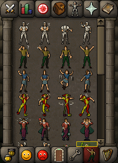 Highlighted emote widget resizes to show visible area within emote window