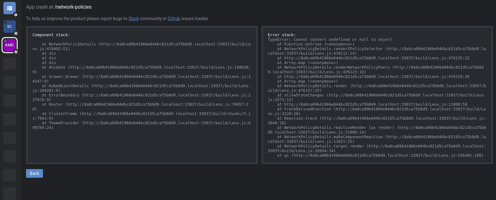 App crash when clicking on a NetworkPolicy · Issue #5013 · lensapp/lens ...