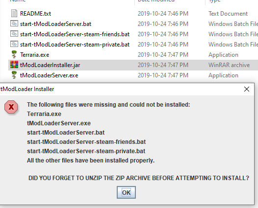 install files not found when attempting to update · Issue #700 ...