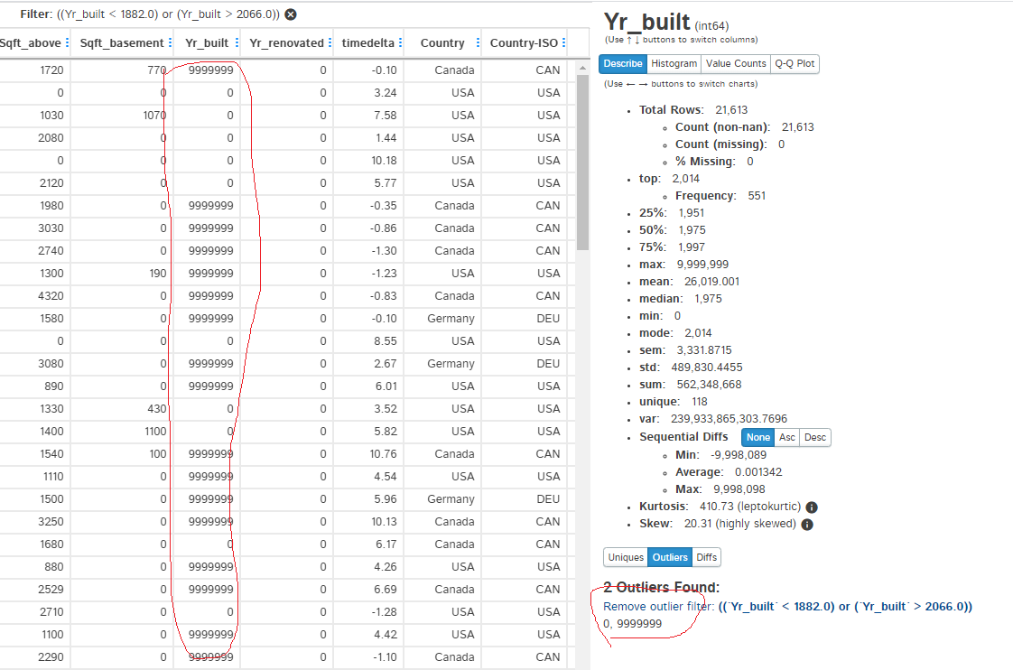 Features for the Filtering data · Issue #505 · man-group/dtale · GitHub